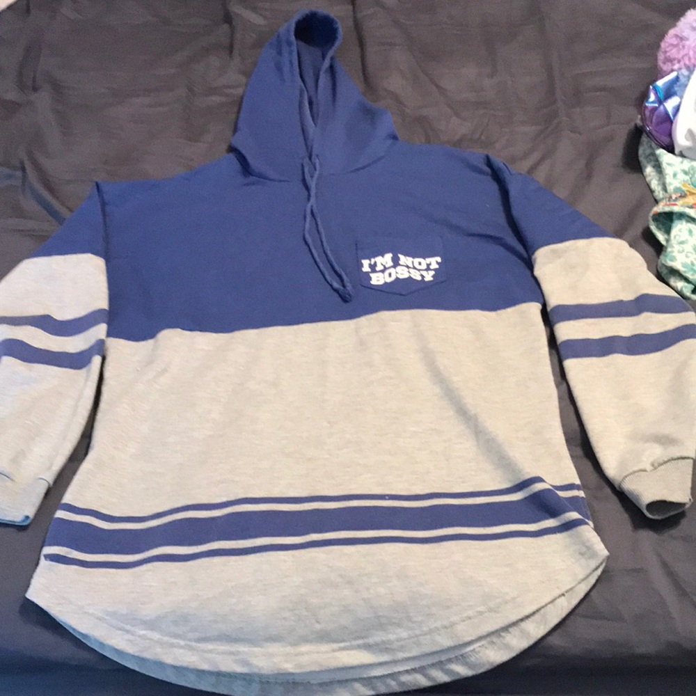 vintage hooded long sleeve shirt
